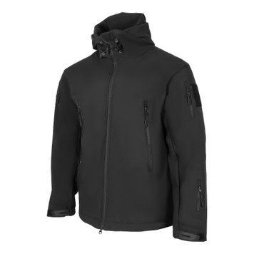 Тактична куртка Softshell Black 2422 фото