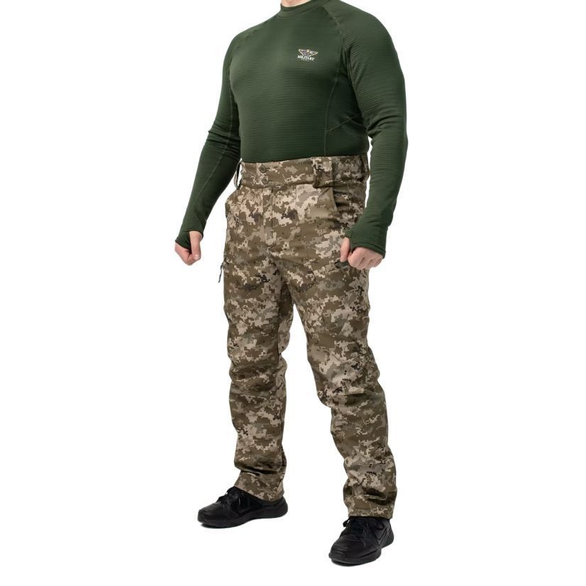 Штаны&nbsp;Soft Shell Military Pixel 6966 фото