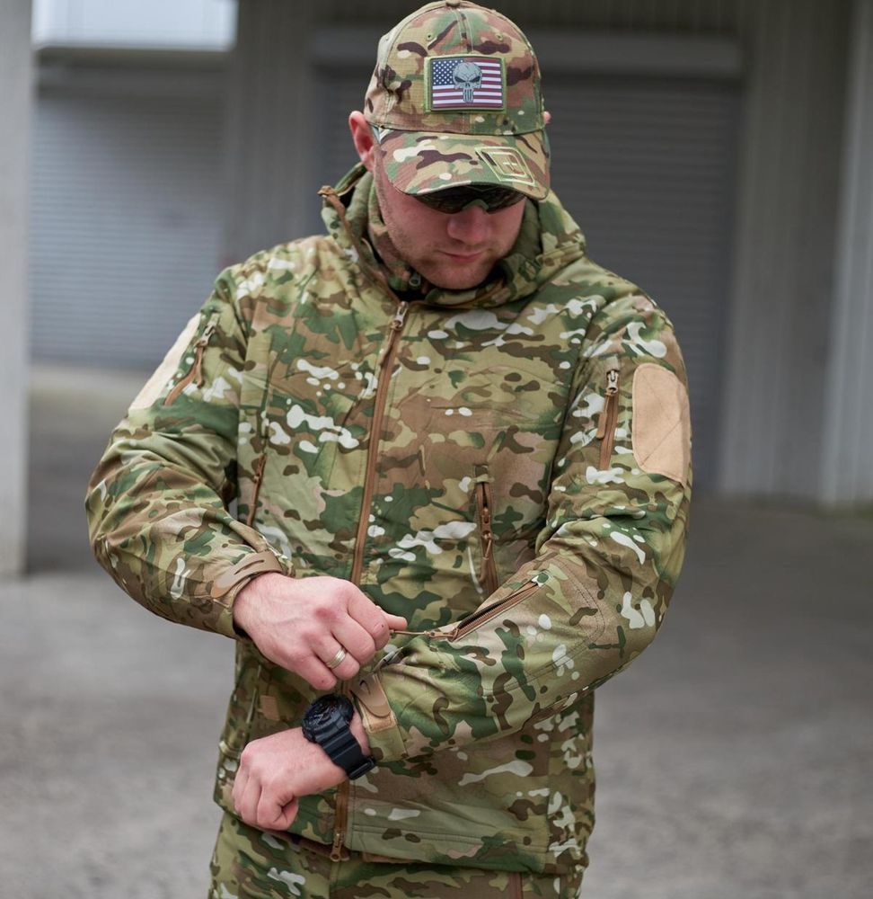 Костюм тактичний Soft Shell ESDY Multicam 1281 фото