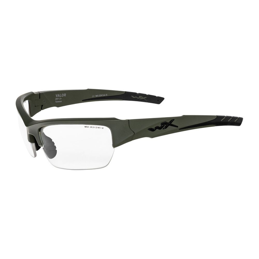 Окуляри балістичні Wiley X WX Valor 2.5. 3 лінзи (Grey/Clear/Light Rust) Tan 9300009 фото