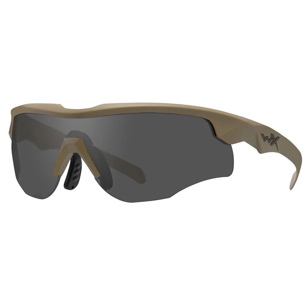 Окуляри балістичні Wiley X Rogue Comm. 3 лінзи (Grey/Clear/Rust) Tan 9300003 фото