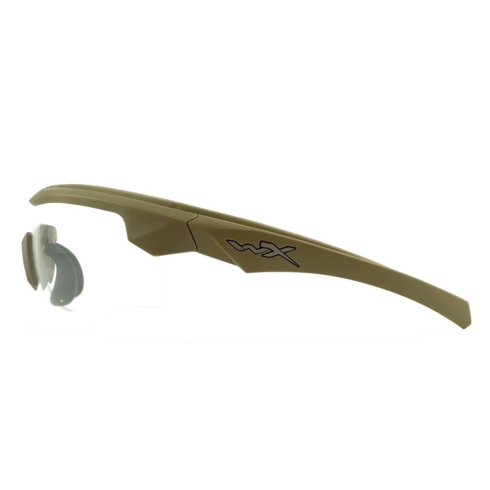 Окуляри балістичні Wiley X Rogue Comm. 3 лінзи (Grey/Clear/Rust) Tan 9300003 фото